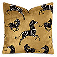 Tenenbaum Zebra Decorative Pillow in Honey