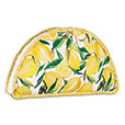 Meyer Lemon Wedge Decorative Pillow