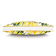 Meyer Lemon Wedge Decorative Pillow