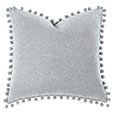 Liesl Ball Trim Decorative Pillow