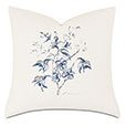 Liesl Handpainted Decorative Pillow