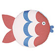 Pez Fish Decorative Pillow (Left)