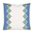 Seaview Diamond Decorative Pillow