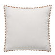 Mint Punch Botanical Euro Sham In Salmon