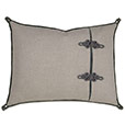 Midnight Poppy Standard Sham Right