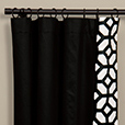 Witcoff Black Curtain Panel Left