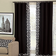 Witcoff Black Curtain Panel Left