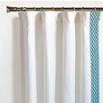 Baldwin White Curtain Panel