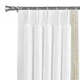 Casa Guava Embroidered Curtain Panel