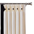 Dominique Button Curtain Panel