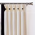 Dominique Button Curtain Panel