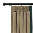 LORENZO STRIPED CURTAIN PANEL LEFT