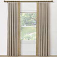 DALEYZA JUTE BORDER CURTAIN PANEL