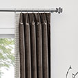 LAETITIA VELVET CURTAIN PANEL LEFT