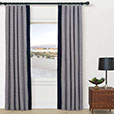 ALISTAIR GEOMETRIC CURTAIN PANEL LEFT
