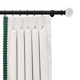 BOCA RATON EMBROIDERED CURTAIN PANEL LEFT