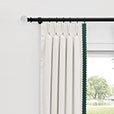 BOCA RATON EMBROIDERED CURTAIN PANEL LEFT