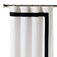 Baldwin White Curtain Panel