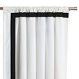 Baldwin White Curtain Panel