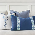 Capri Handpainted Decorative Pillow