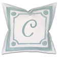 Stockholm Monogram Decorative Pillow