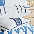 Cocobay Raffia Trim Decorative Pillow