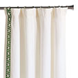 Baldwin White Curtain Panel Right