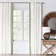 Baldwin White Curtain Panel Right