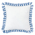 Castaway Handpainted Decorative Pillow