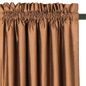 Serico Rust Curtain Panel