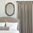 Leonara Natural Curtain Panel