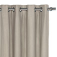 Breeze Linen Curtain Panel in Stone