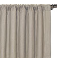 Breeze Linen Curtain Panel in Stone