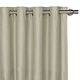 Edris Faux Silk Curtain Panel in Mist