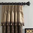 Birkdale Chocolate Curtain Panel