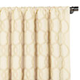 Gresham Embroidered Curtain Panel in Cream