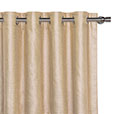 Meridian Woven Curtain Panel in Cream