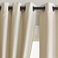 Meridian Woven Curtain Panel in Cream