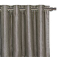 Meridian Woven Curtain Panel in Slate