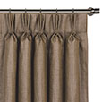 Meridian Woven Curtain Panel in Mocha