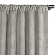 Nellis Velvet Curtain Panel in Glacier