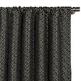 Roscoe Graphite Curtain Panel