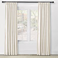 ATHENA EMBROIDERED CURTAIN PANEL IN CREAM
