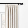 ATHENA EMBROIDERED CURTAIN PANEL IN CREAM