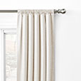 ATHENA EMBROIDERED CURTAIN PANEL IN CREAM