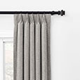 ATHENA EMBROIDERED CURTAIN PANEL IN GRAY