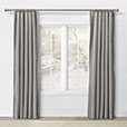 ATHENA EMBROIDERED CURTAIN PANEL IN GRAY