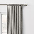 ATHENA EMBROIDERED CURTAIN PANEL IN GRAY