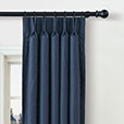 BRISA LINEN CURTAIN PANEL IN INDIGO