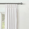 BRISA LINEN CURTAIN PANEL IN WHITE